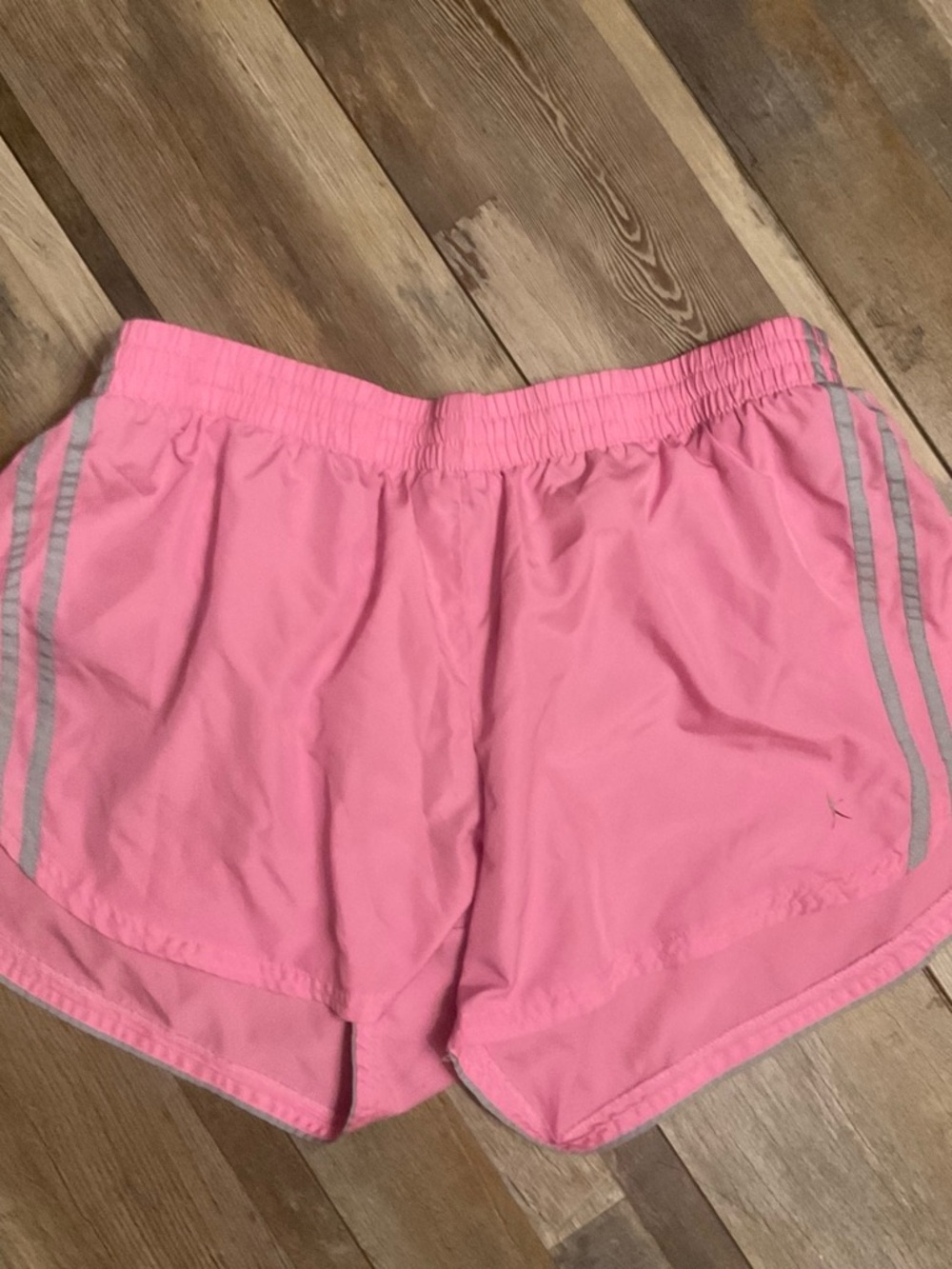 Danskin Pink Women's Athletic Shorts with Reflective Stripes